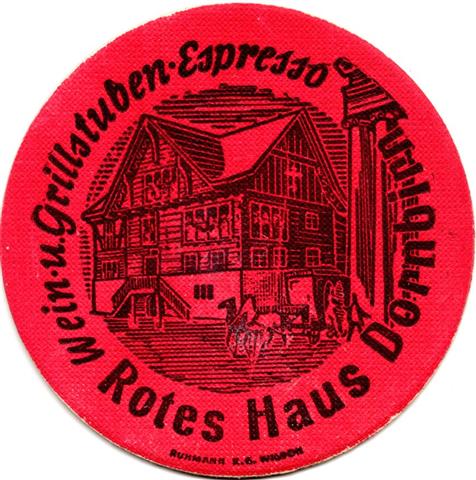 dornbirn v-a rotes haus 1a (rund215-wein u grillstuben-schwarzrot) 
